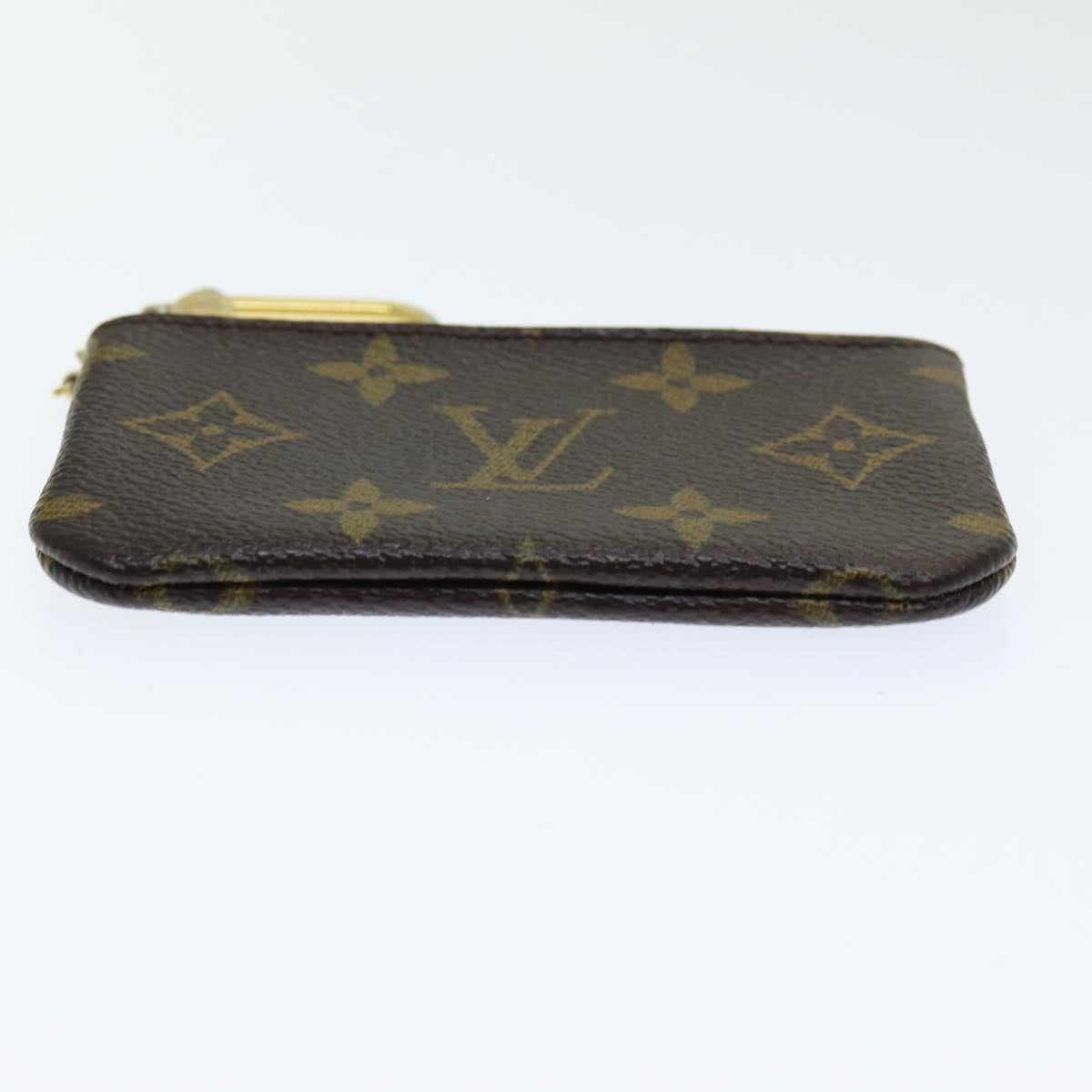 LOUIS VUITTON Monogram Pochette Cles Coin Purse M62650 LV ac3150