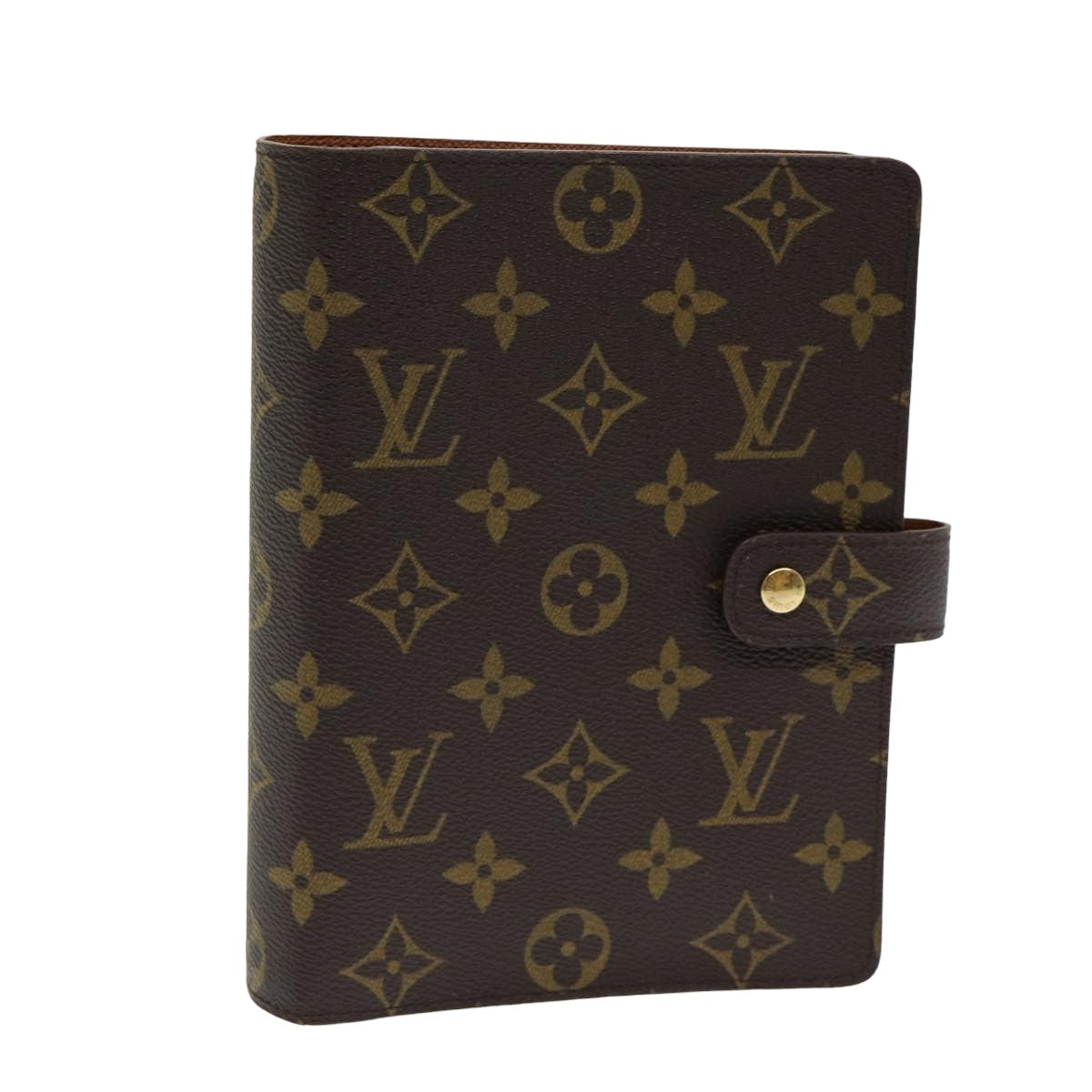 LOUIS VUITTON Monogram Agenda MM Day Planner Cover R20105 LV ac3152