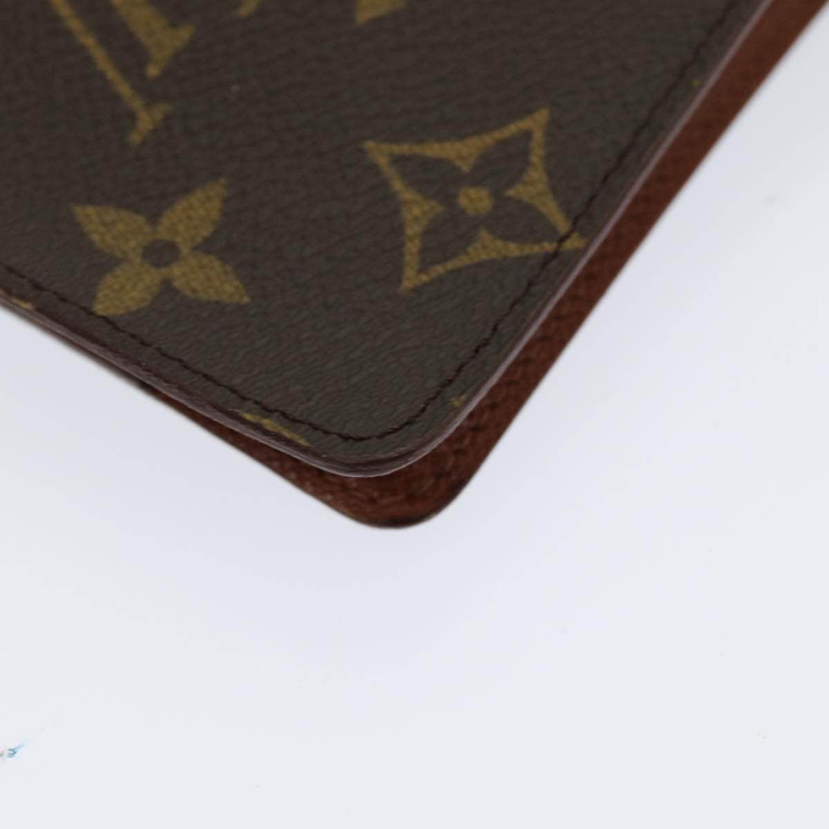 LOUIS VUITTON Monogram Agenda MM Day Planner Cover R20105 LV ac3152