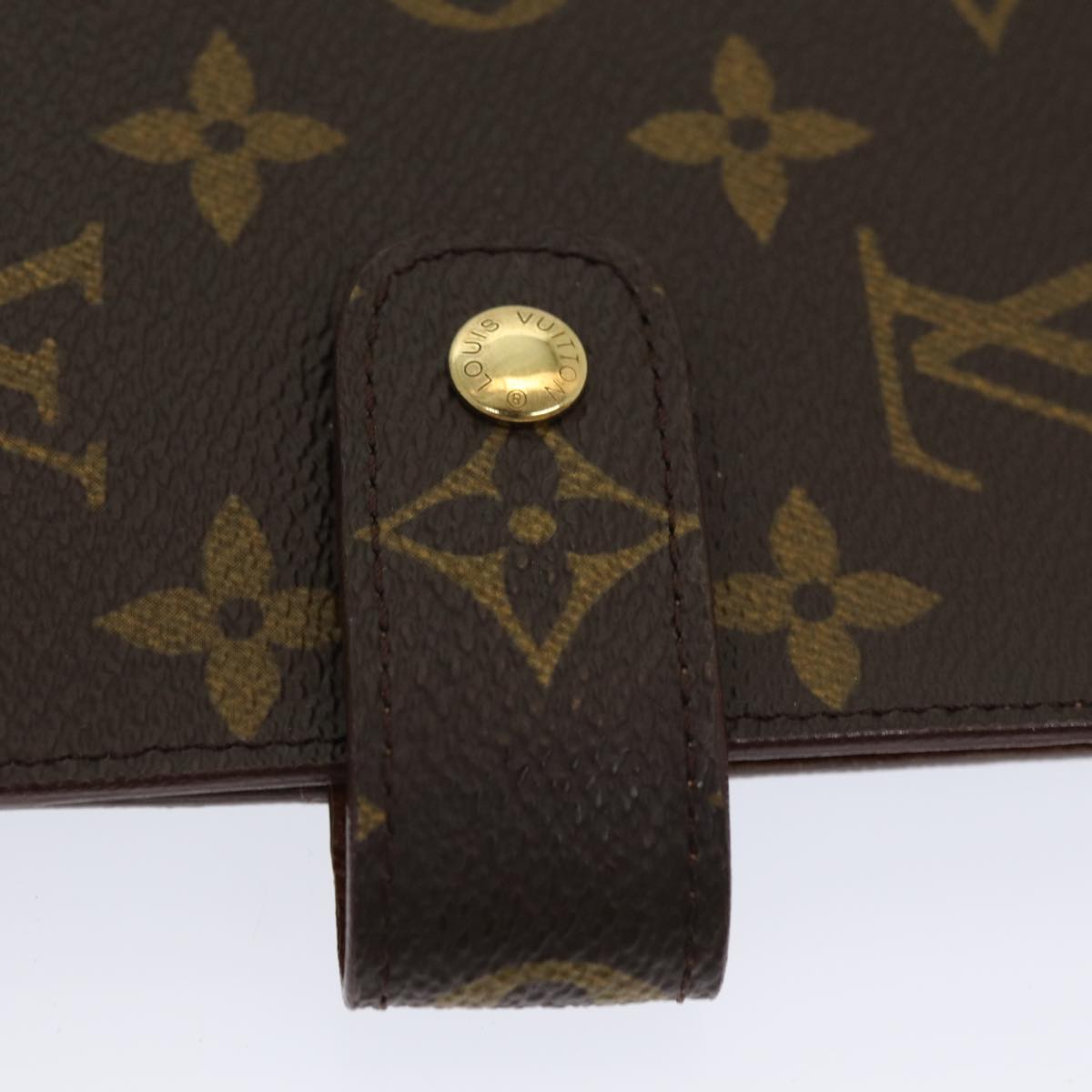 LOUIS VUITTON Monogram Agenda MM Day Planner Cover R20105 LV ac3152