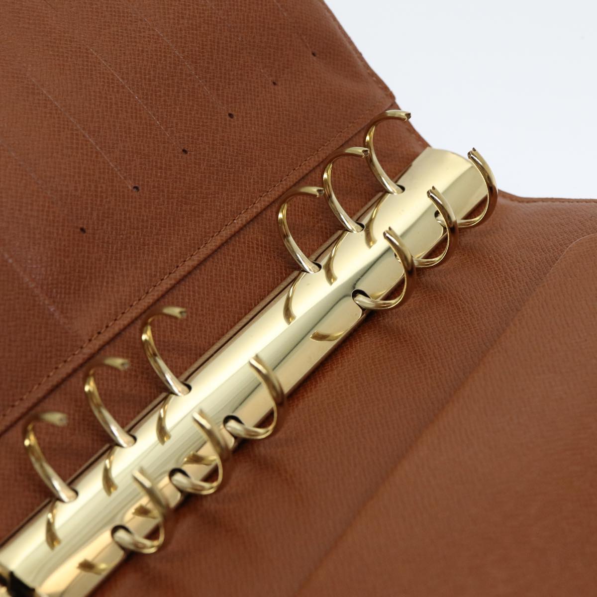 LOUIS VUITTON Monogram Agenda MM Day Planner Cover R20105 LV ac3152