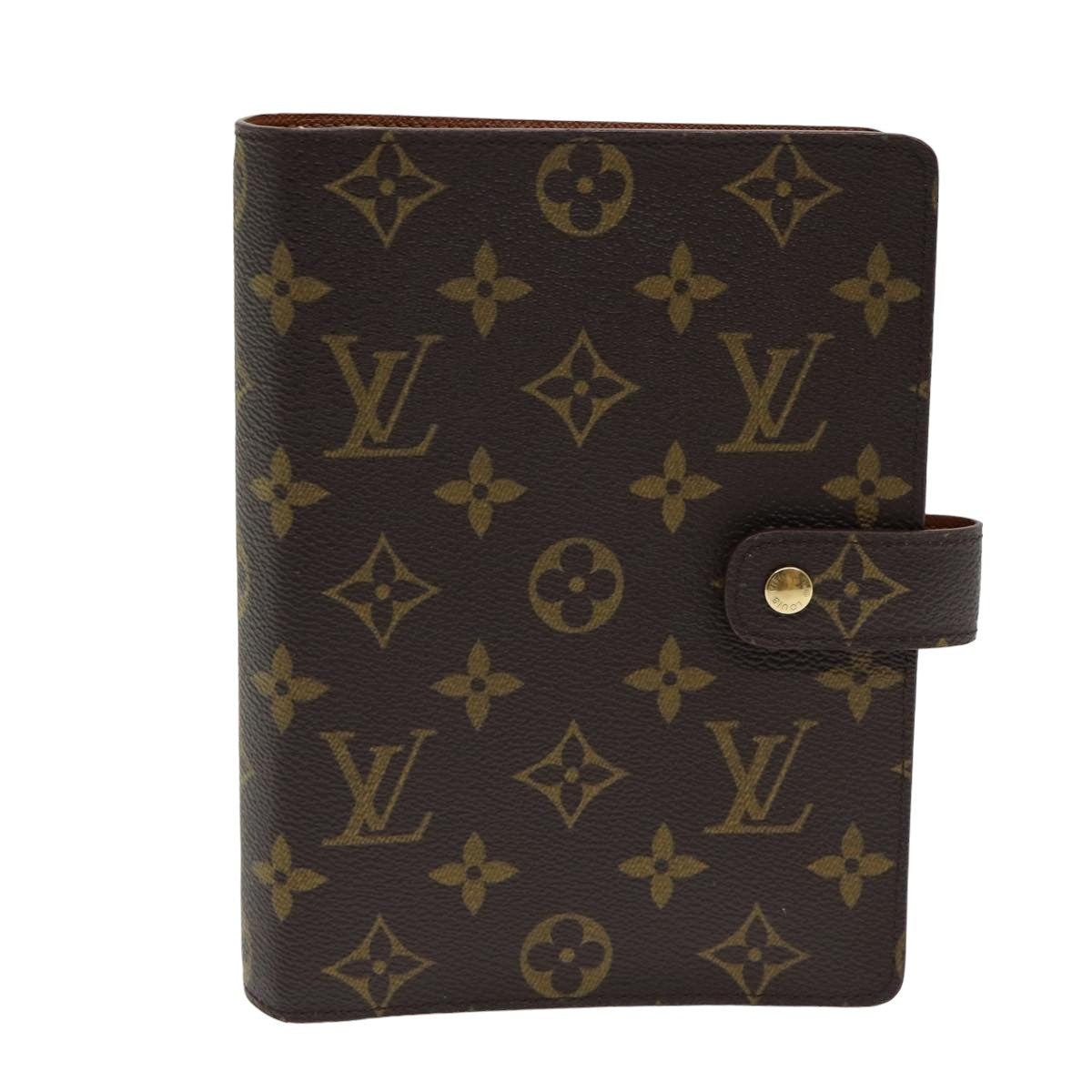 LOUIS VUITTON Monogram Agenda MM Day Planner Cover R20105 LV ac3152
