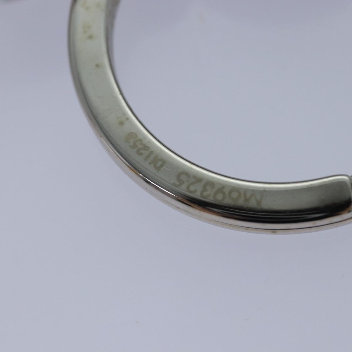LOUIS VUITTON Taiga Porte Cles Neo Key Ring Gray M69325 LV ac3164