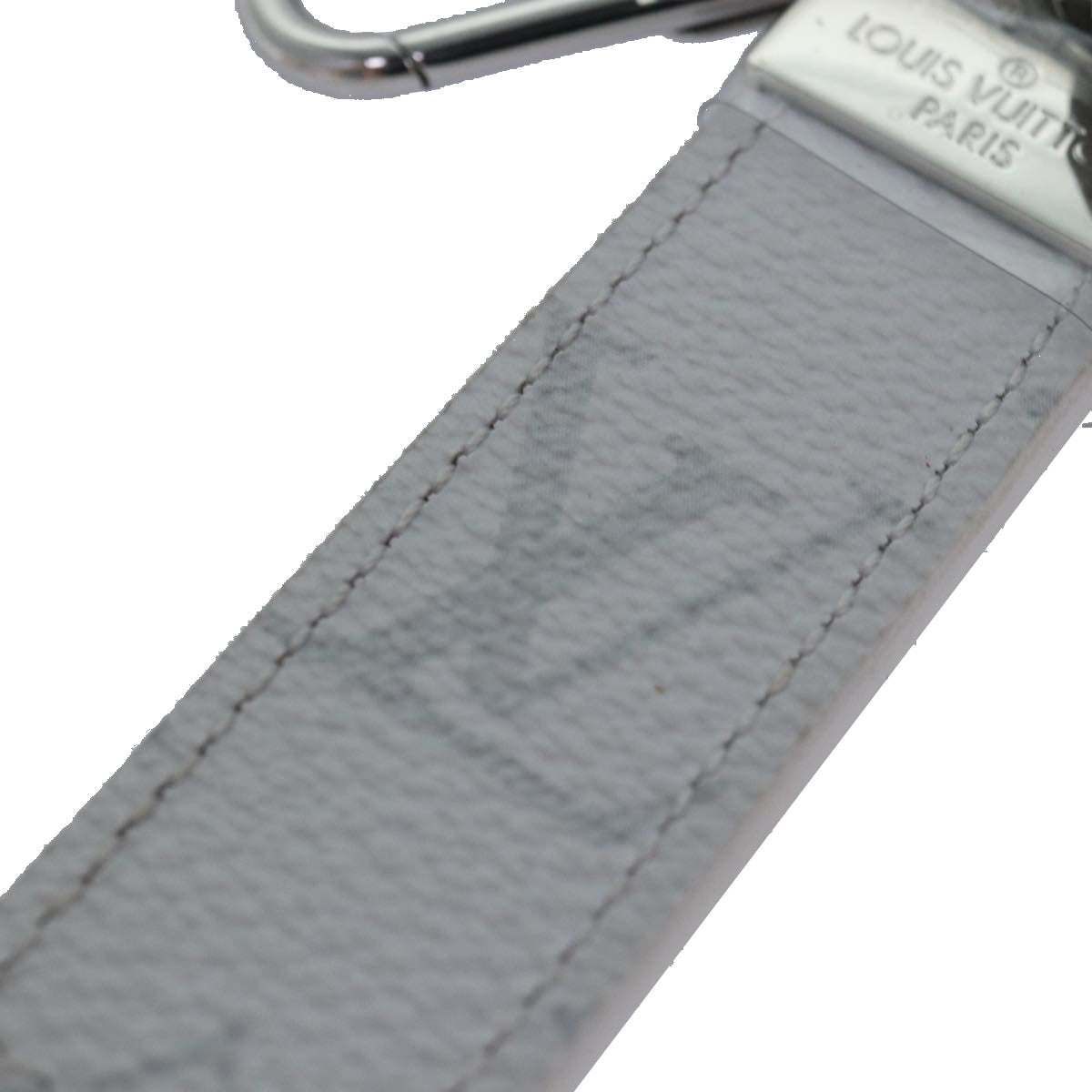 LOUIS VUITTON Taiga Porte Cles Neo Key Ring Gray M69325 LV ac3164