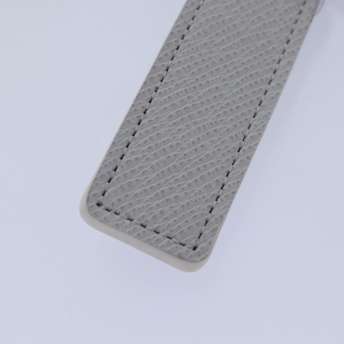 LOUIS VUITTON Taiga Porte Cles Neo Key Ring Gray M69325 LV ac3164