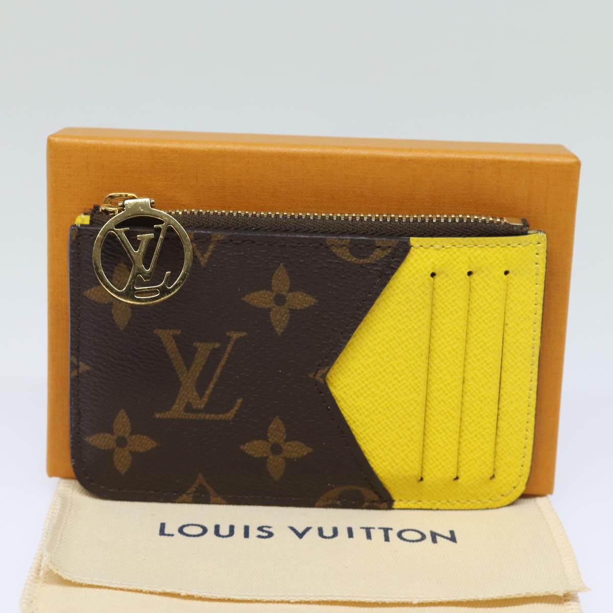 LOUIS VUITTON Monogram Porte Cartes Romy Coin Purse M81882 LV ac3165