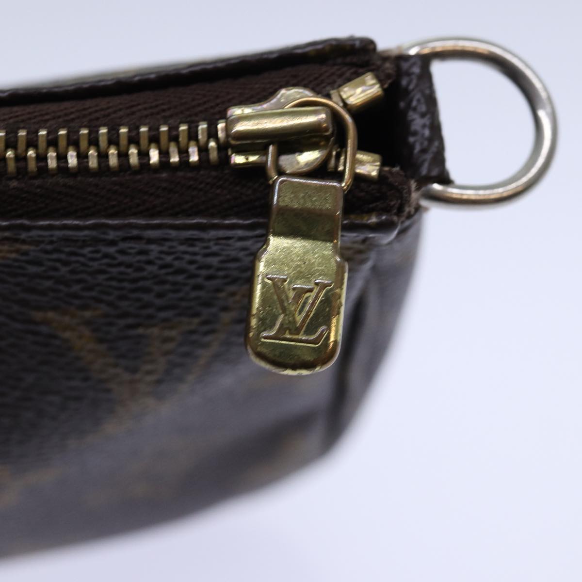 LOUIS VUITTON Monogram Pochette Accessoires Pouch M51980 LV ac3184