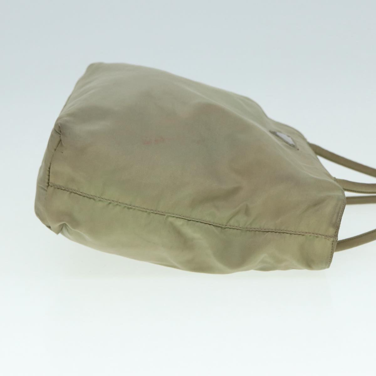 Luxury Prada Tote Bag Nylon Beige  ac3213