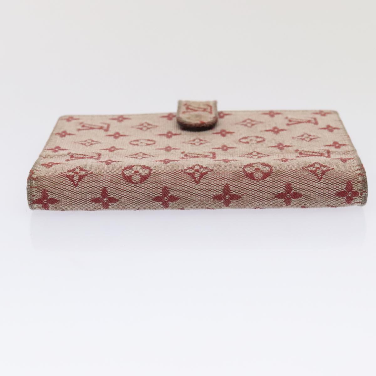 LOUIS VUITTON Monogram Mini Agenda PM Day Planner Cover Red R20912 ac3224