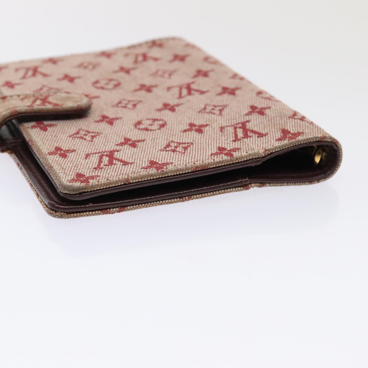 LOUIS VUITTON Monogram Mini Agenda PM Day Planner Cover Red R20912 ac3224