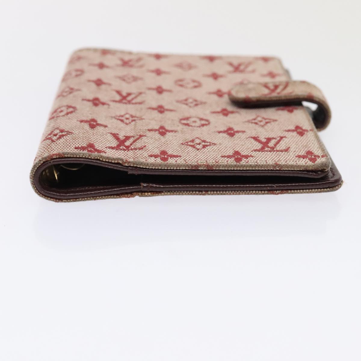 LOUIS VUITTON Monogram Mini Agenda PM Day Planner Cover Red R20912 ac3224