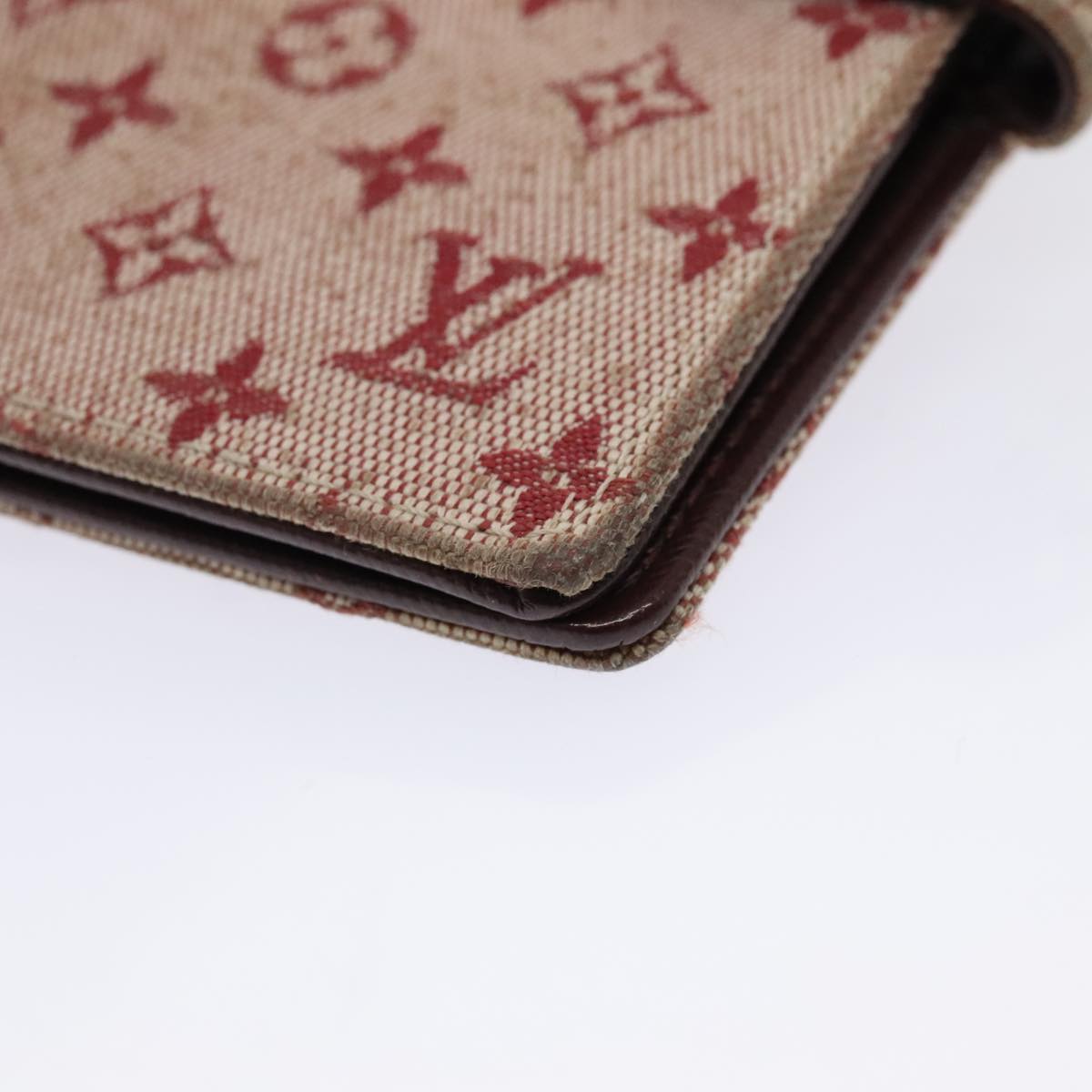 LOUIS VUITTON Monogram Mini Agenda PM Day Planner Cover Red R20912 ac3224