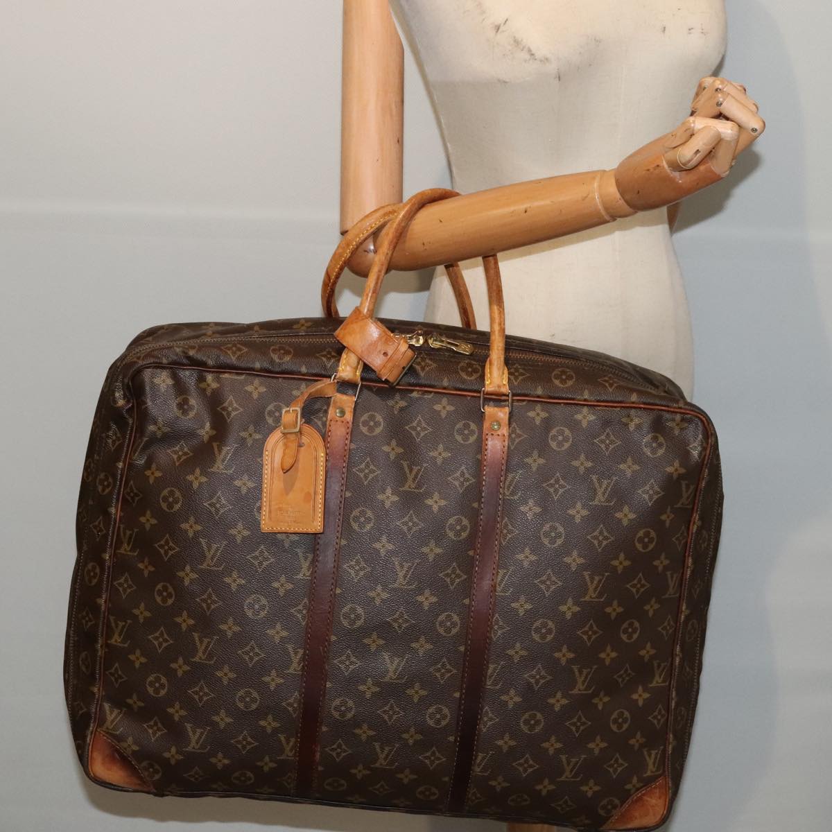LOUIS VUITTON Monogram Sirius 50 Boston Bag M41406 LV ac3228