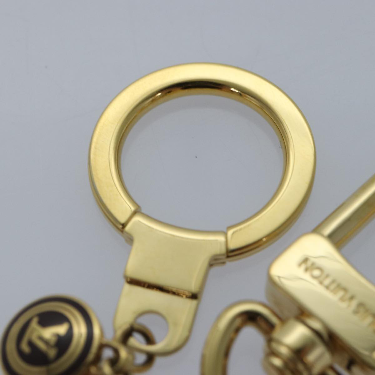 LOUIS VUITTON Monogram Porte Cles Chainne Pastilles Charm M66172 LV ac3239
