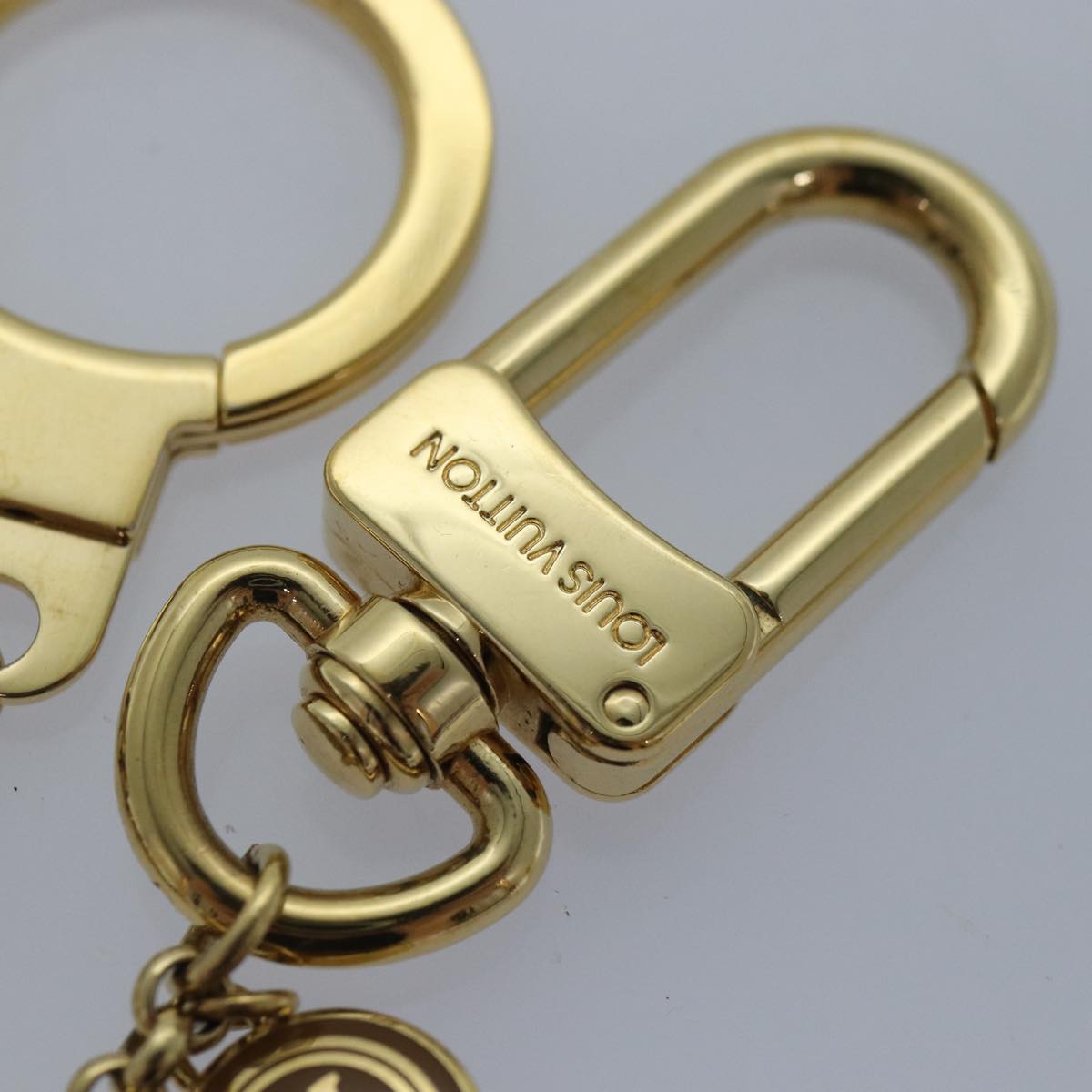 LOUIS VUITTON Monogram Porte Cles Chainne Pastilles Charm M66172 LV ac3239