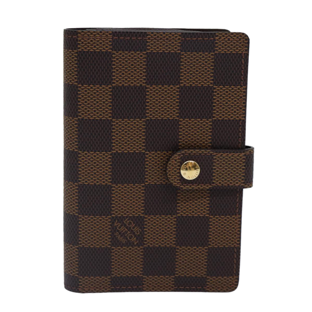 LOUIS VUITTON Damier Ebene Porte Monnaie Billets Viennois N61664 LV ac3246