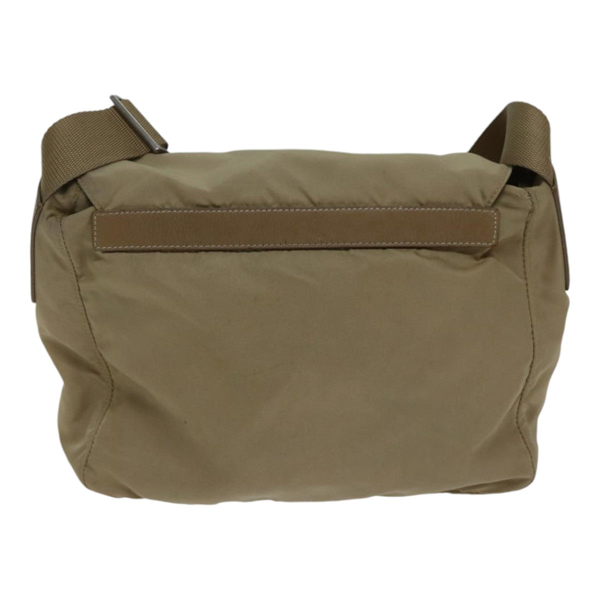 Luxury Prada Shoulder Bag Nylon Beige  ac3250