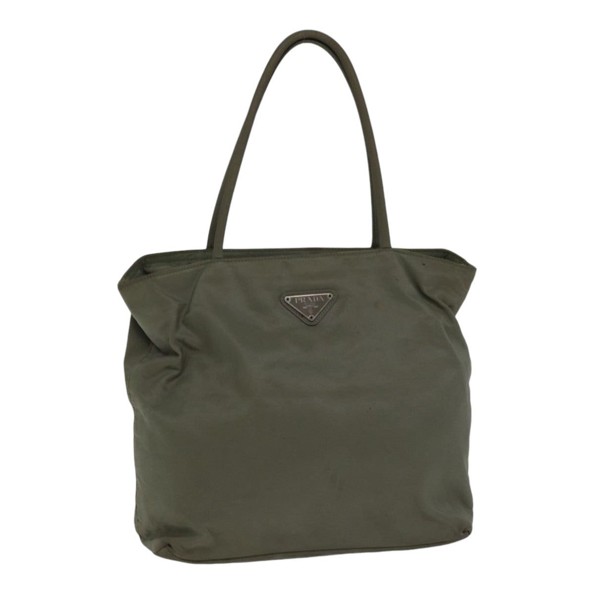 Luxury Prada Tote Bag Nylon Beige  ac3252
