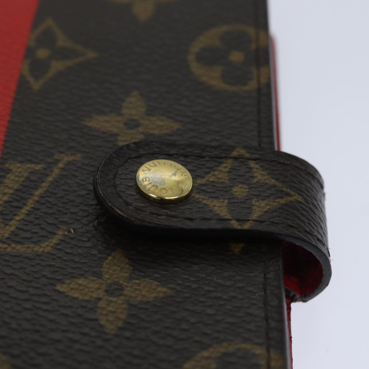 LOUIS VUITTON Monogram Groom Agenda PM Day Planner Cover R20018 LV ac3268