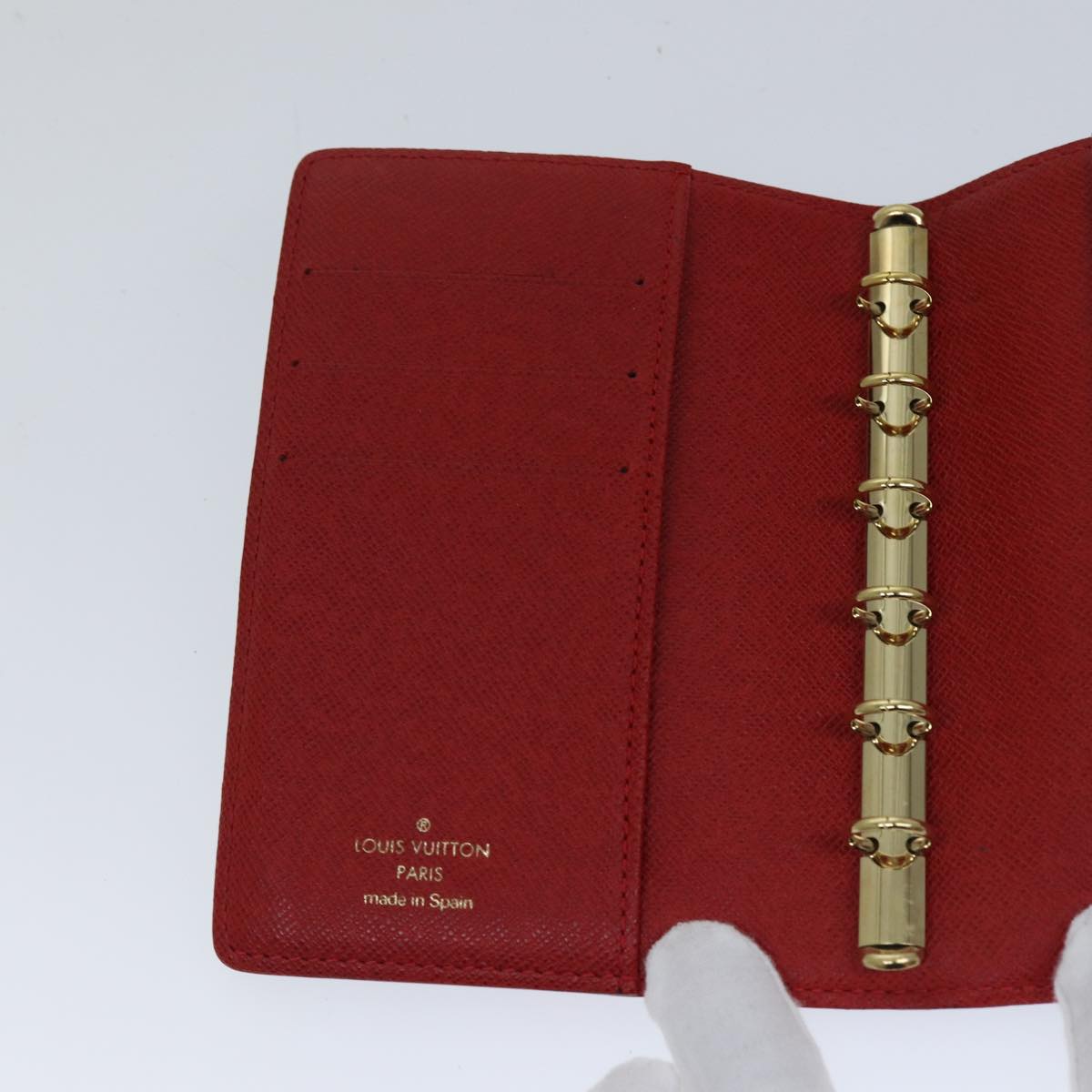LOUIS VUITTON Monogram Groom Agenda PM Day Planner Cover R20018 LV ac3268