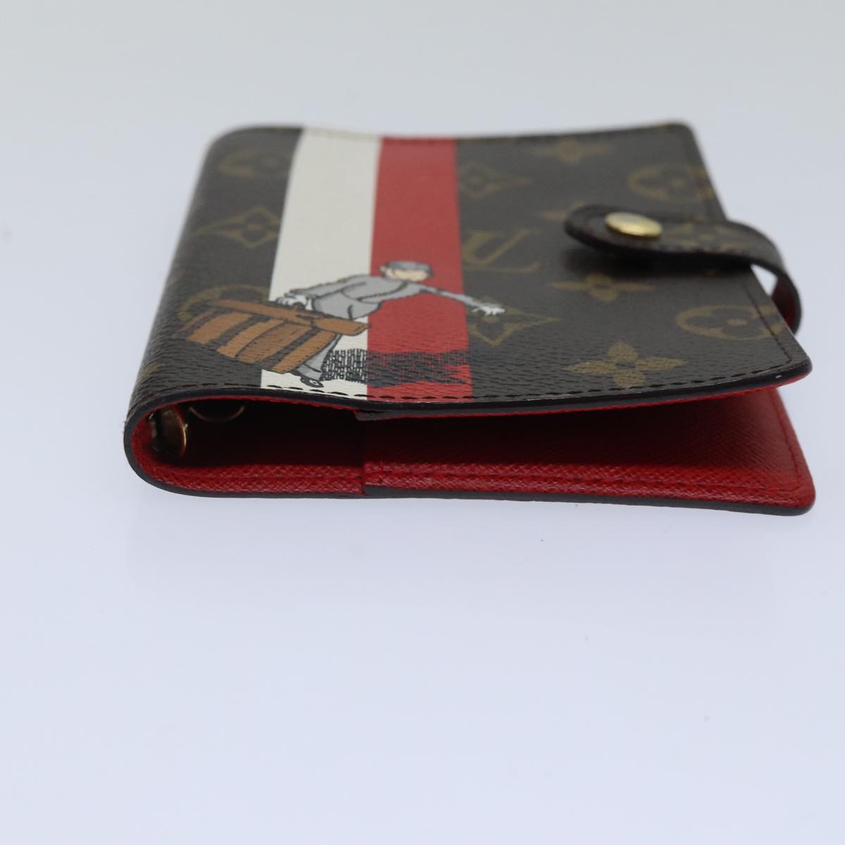 LOUIS VUITTON Monogram Groom Agenda PM Day Planner Cover R20018 LV ac3268