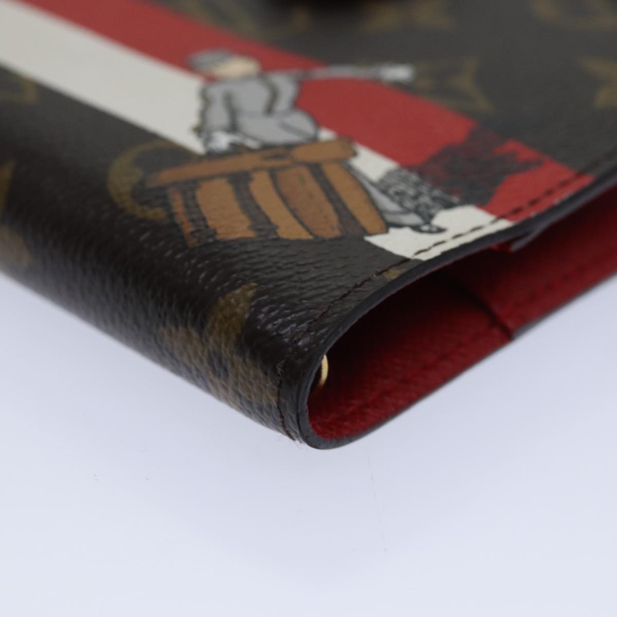 LOUIS VUITTON Monogram Groom Agenda PM Day Planner Cover R20018 LV ac3268