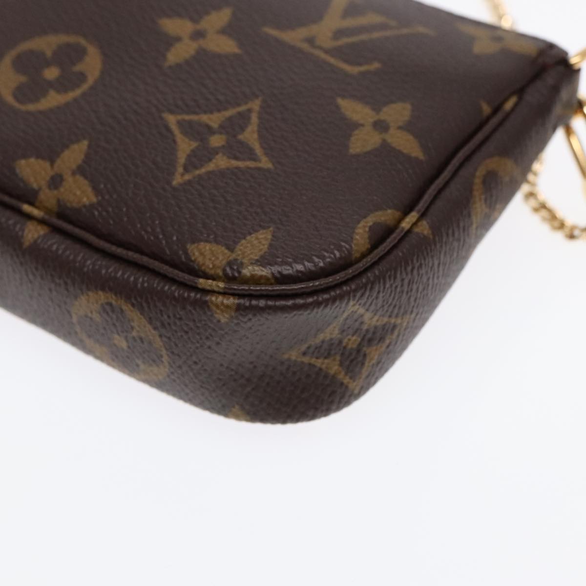 LOUIS VUITTON Monogram Vivienne Mini Pochette Accessoires M69976 LV ac3272