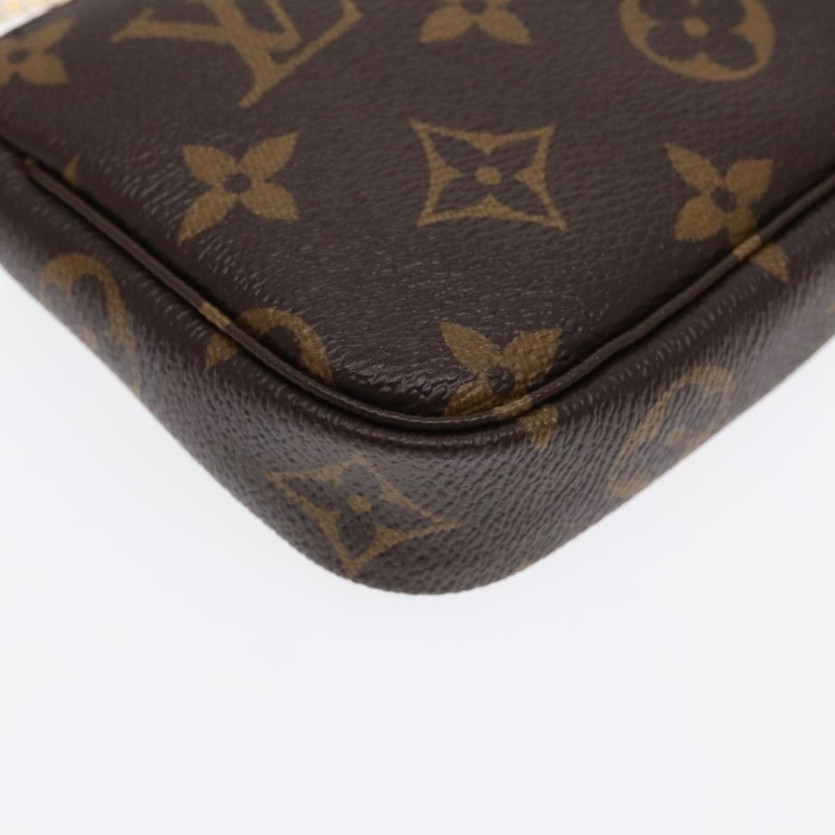 LOUIS VUITTON Monogram Vivienne Mini Pochette Accessoires M69976 LV ac3272