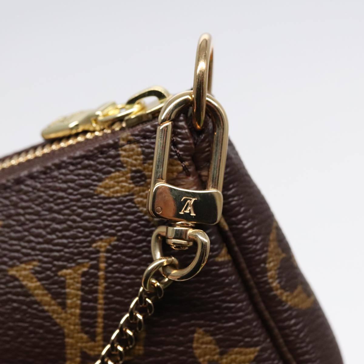 LOUIS VUITTON Monogram Vivienne Mini Pochette Accessoires M69976 LV ac3272