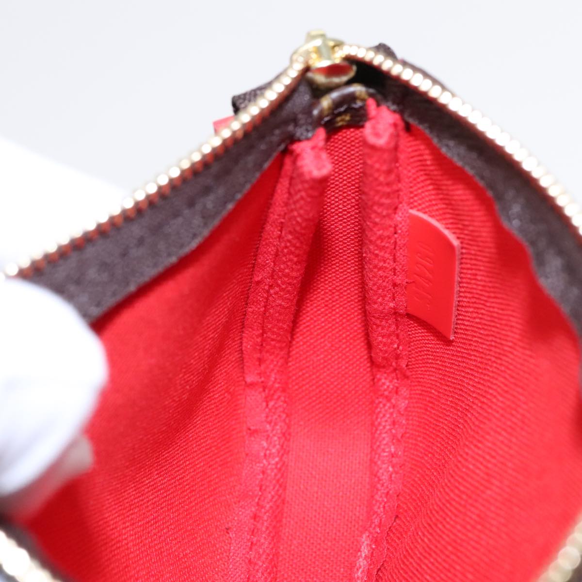 LOUIS VUITTON Monogram Vivienne Mini Pochette Accessoires M69976 LV ac3272