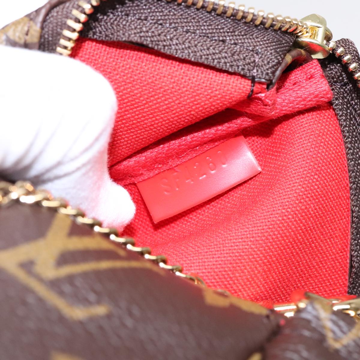 LOUIS VUITTON Monogram Vivienne Mini Pochette Accessoires M69976 LV ac3272