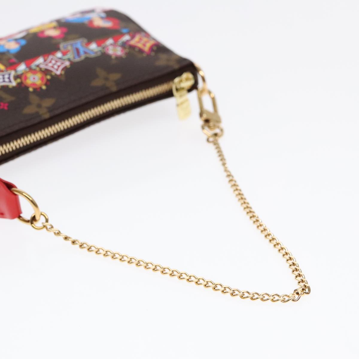 LOUIS VUITTON Monogram Vivienne Mini Pochette Accessoires M69976 LV ac3272