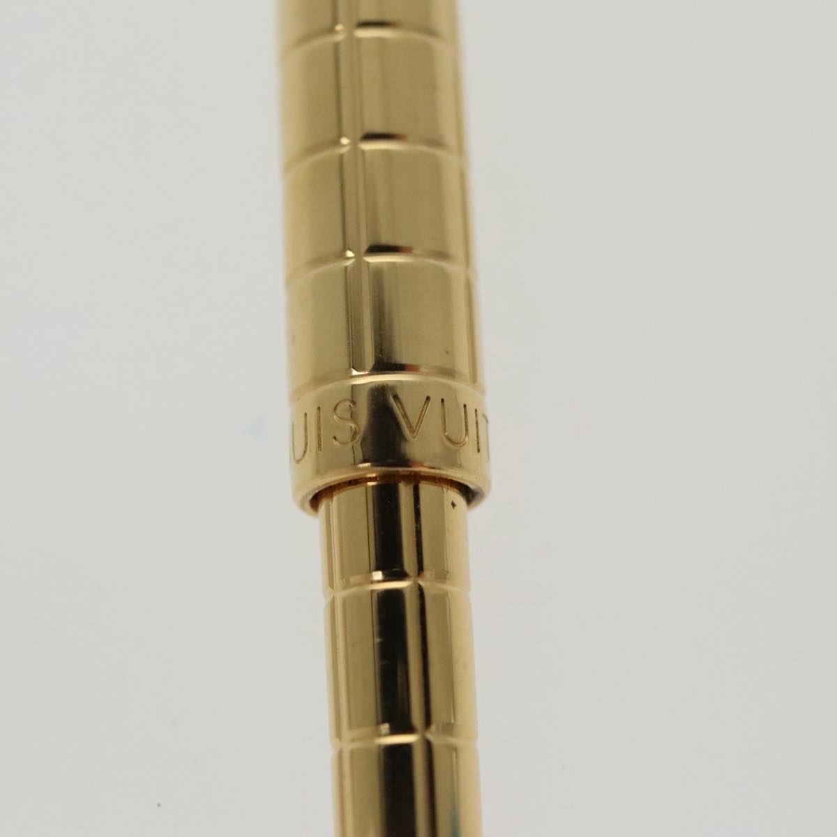 LOUIS VUITTON Styro Agenda Ballpoint Pen metal Gold LV ac3278