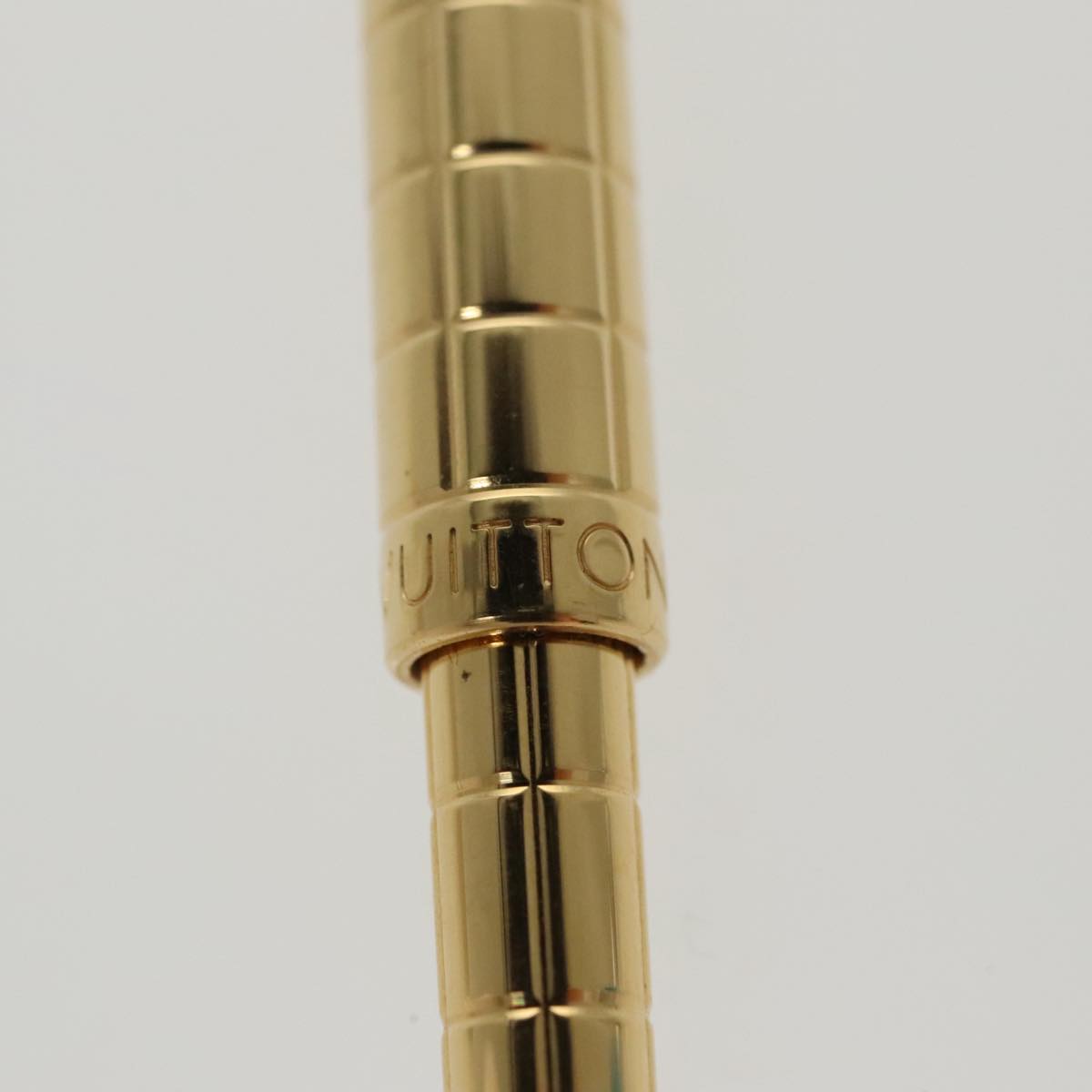 LOUIS VUITTON Styro Agenda Ballpoint Pen metal Gold LV ac3278