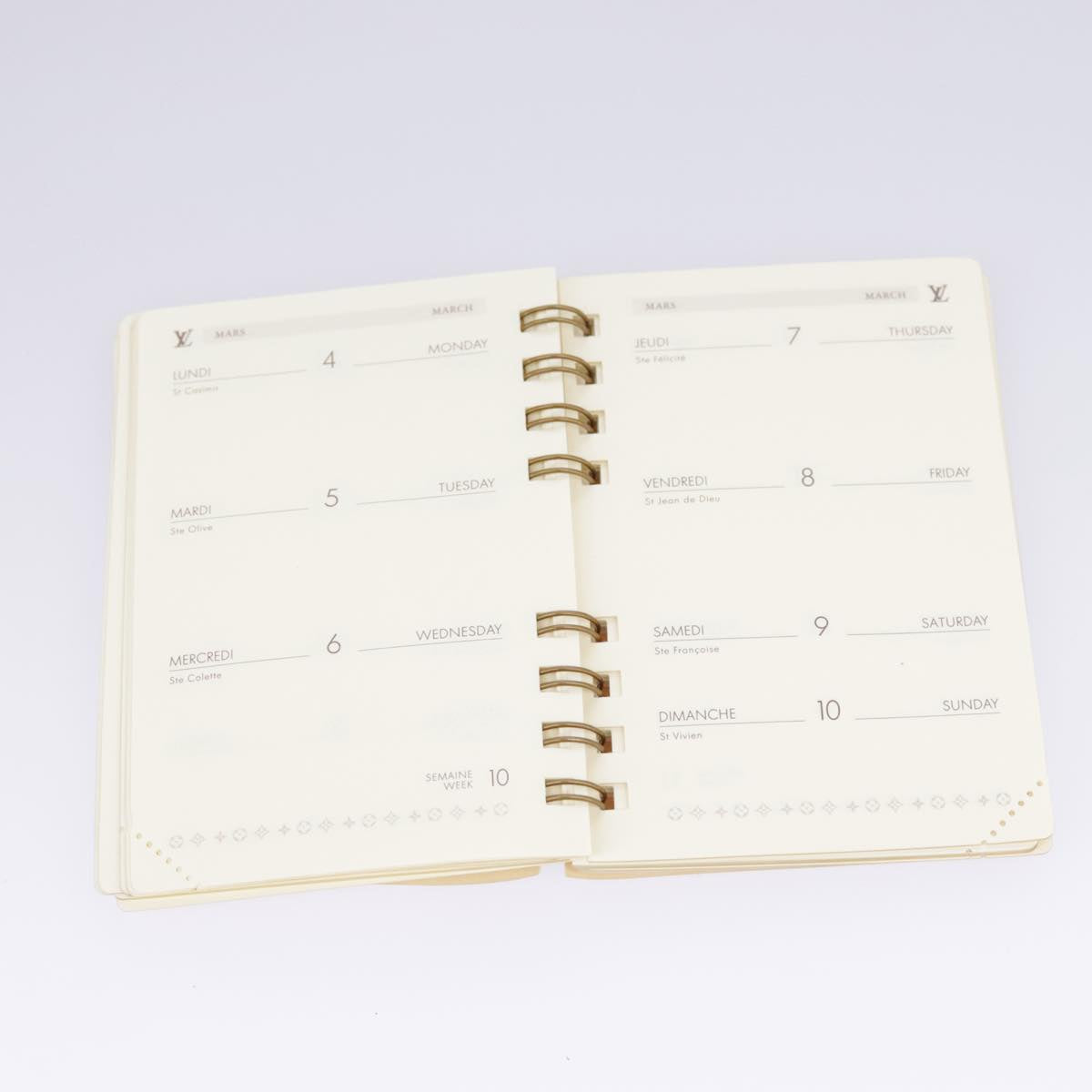LOUIS VUITTON Monogram Agenda Mini Day Planner Cover R20007 LV ac3286