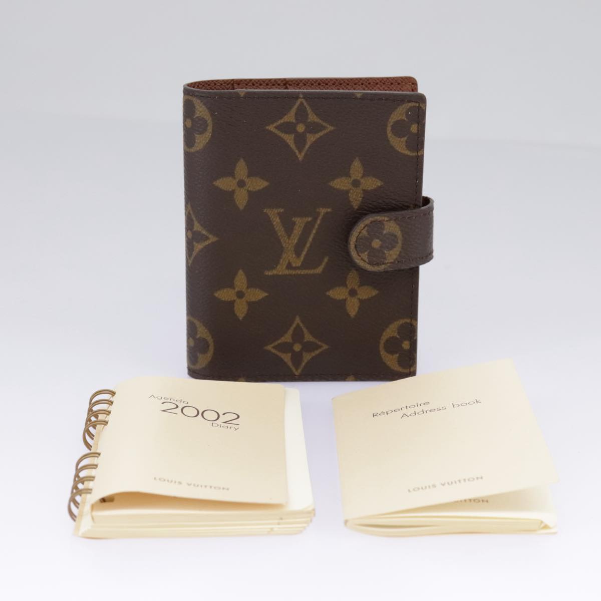 LOUIS VUITTON Monogram Agenda Mini Day Planner Cover R20007 LV ac3286