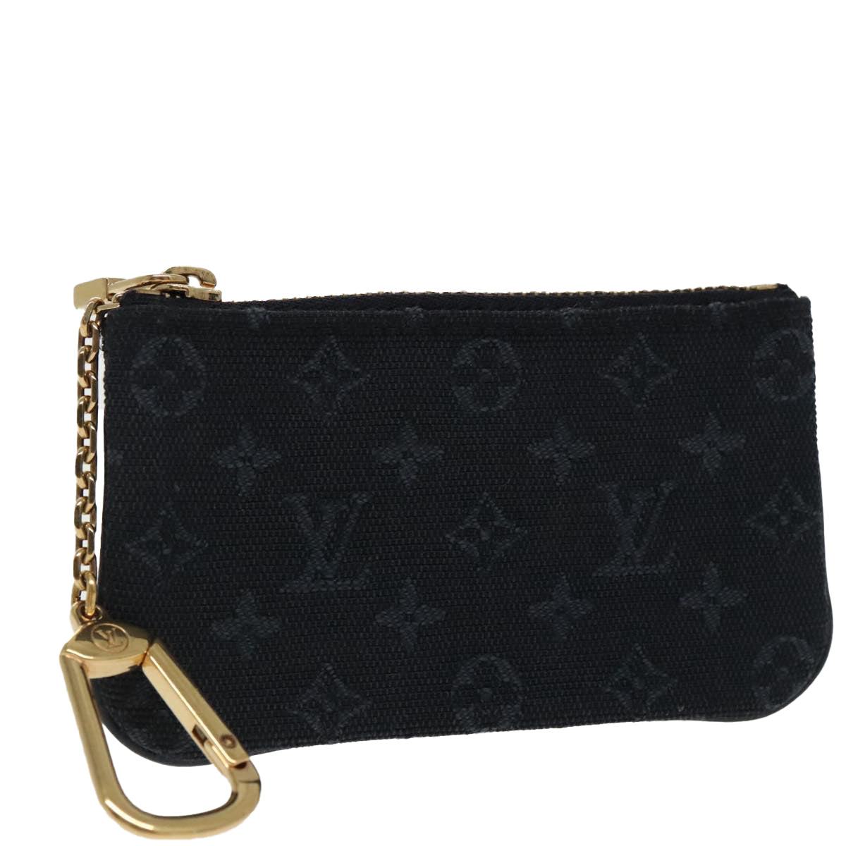 LOUIS VUITTON Monogram Mini Pochette Cles Coin Purse TST Blue M92436 ac3287