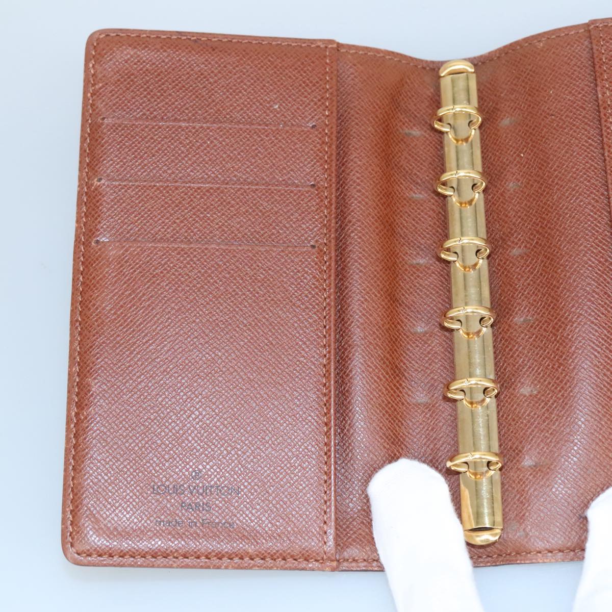 LOUIS VUITTON Monogram Agenda PM Day Planner Cover R20005 LV ac3336