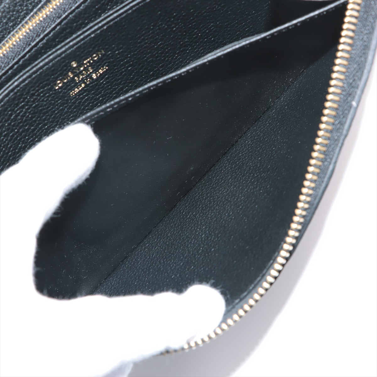 Louis Vuitton Monogram Amplant  Wallet M61864 Noneir Round Zip Wallet