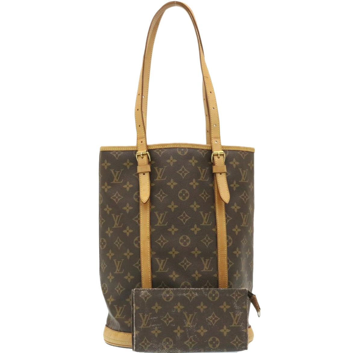LOUIS VUITTON Monogram Bucket GM Shoulder Bag bs465 LV ac564