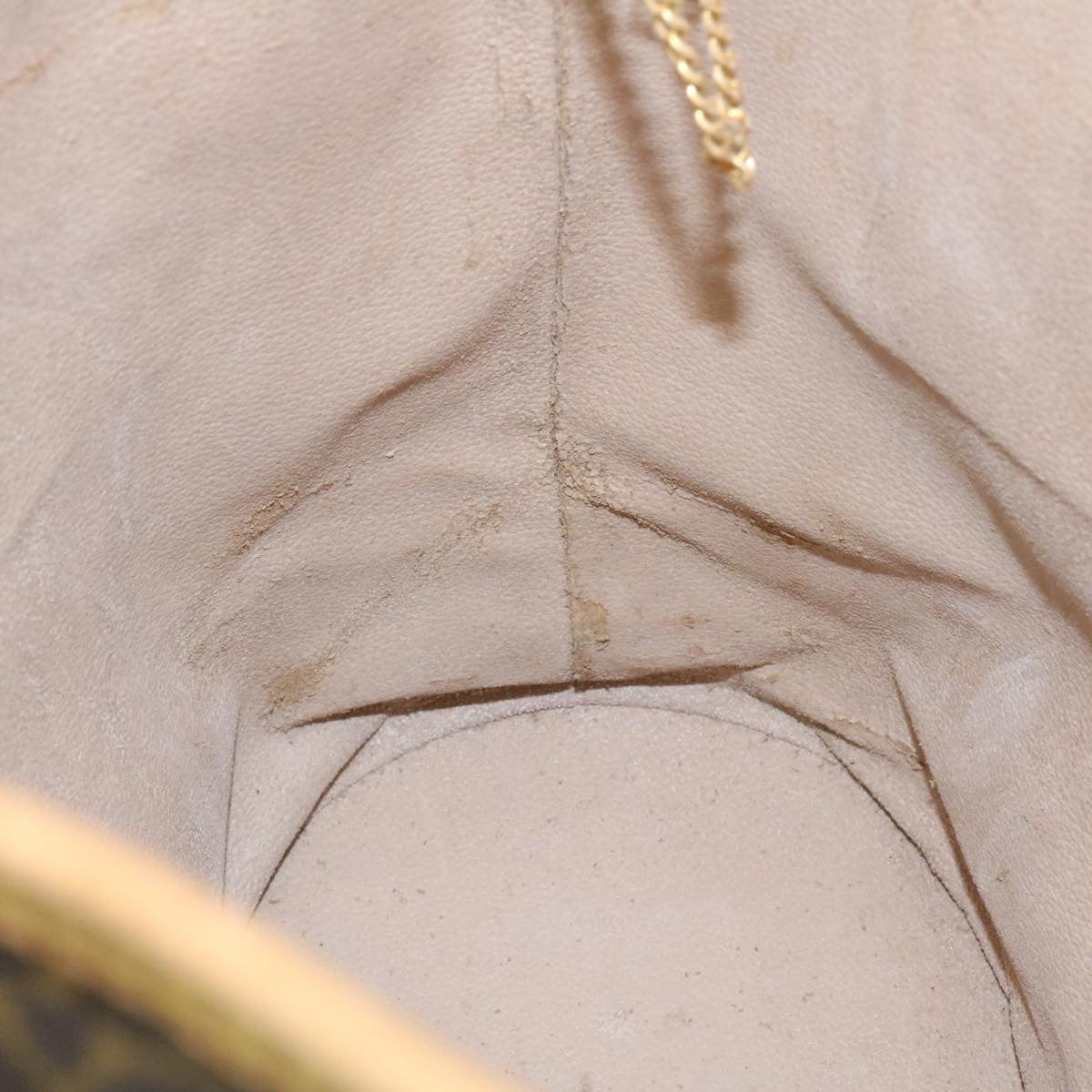 LOUIS VUITTON Monogram Bucket GM Shoulder Bag bs465 LV ac564