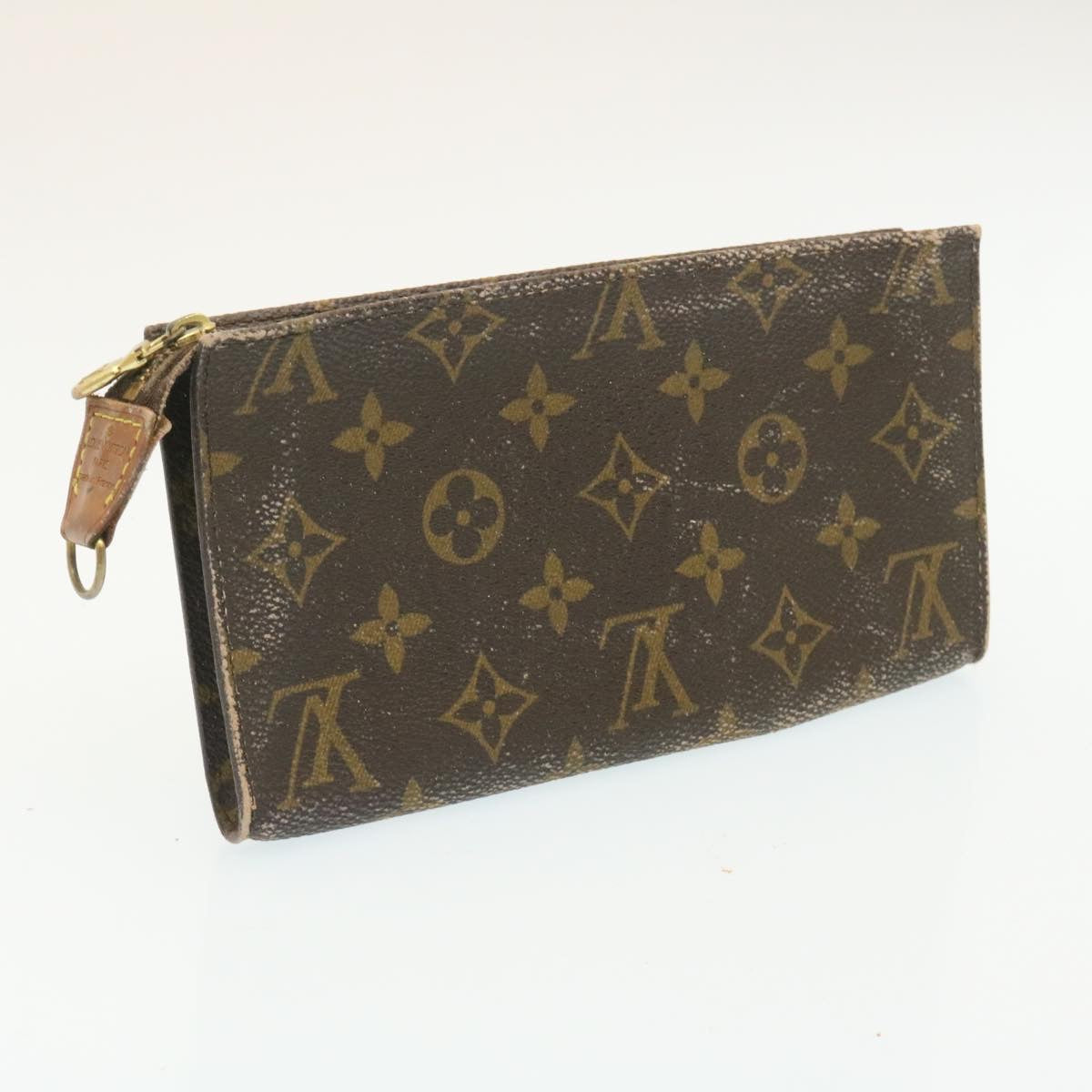LOUIS VUITTON Monogram Bucket GM Shoulder Bag bs465 LV ac564