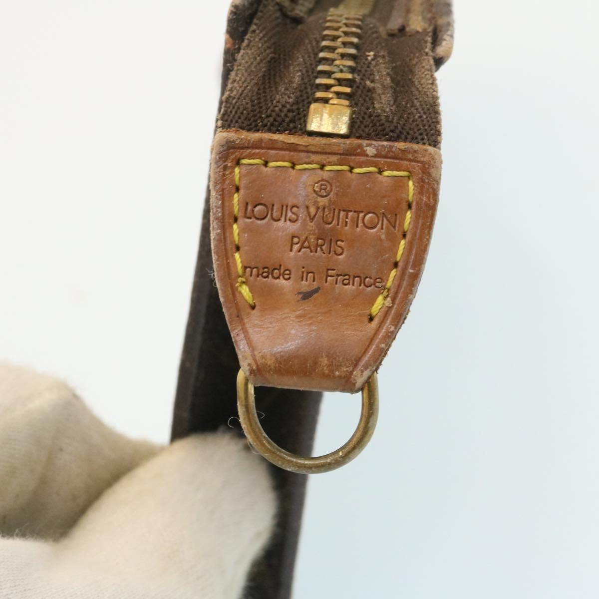 LOUIS VUITTON Monogram Bucket GM Shoulder Bag bs465 LV ac564