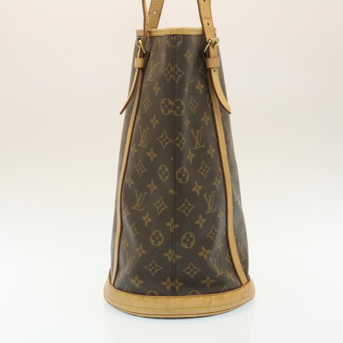 LOUIS VUITTON Monogram Bucket GM Shoulder Bag bs465 LV ac564