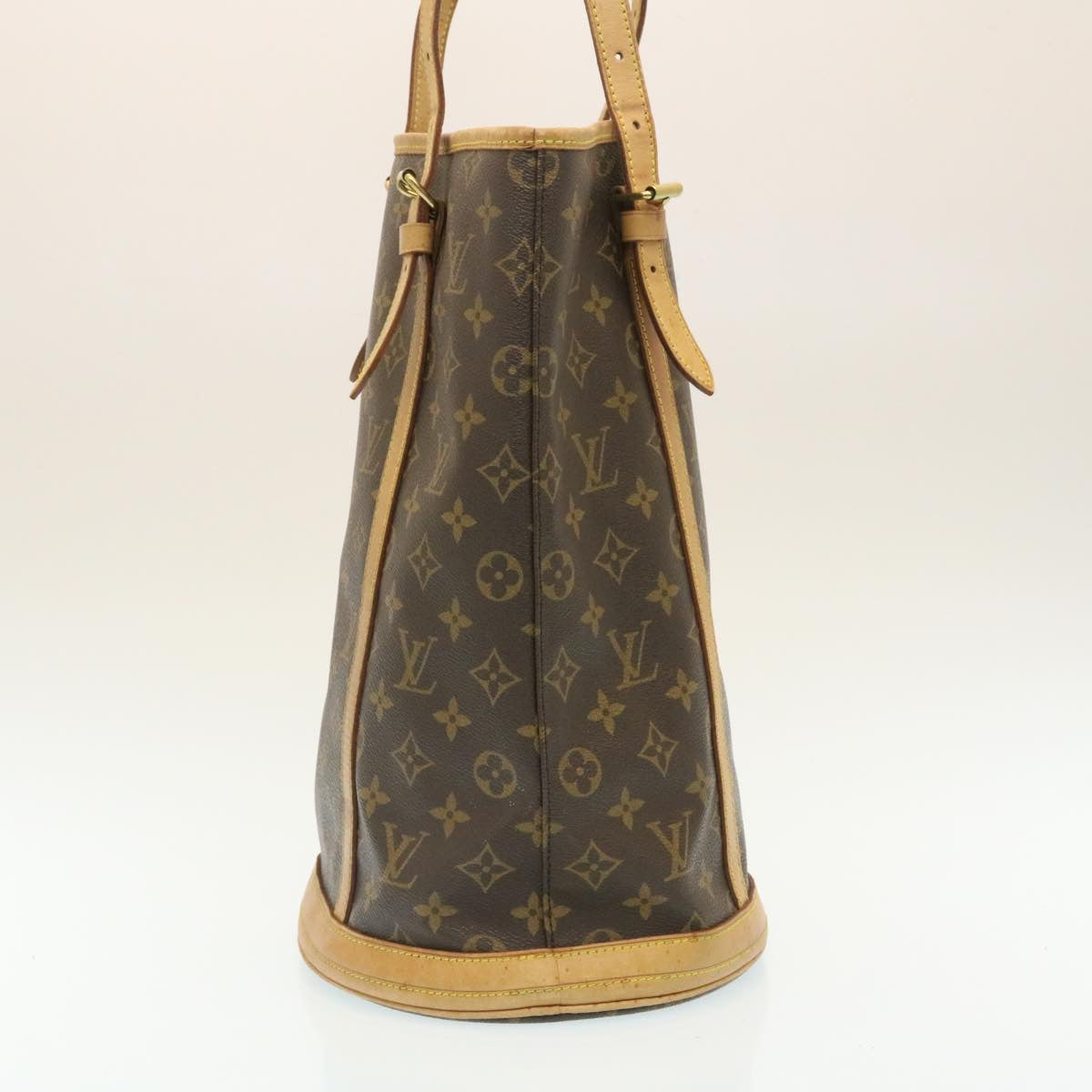 LOUIS VUITTON Monogram Bucket GM Shoulder Bag bs465 LV ac564
