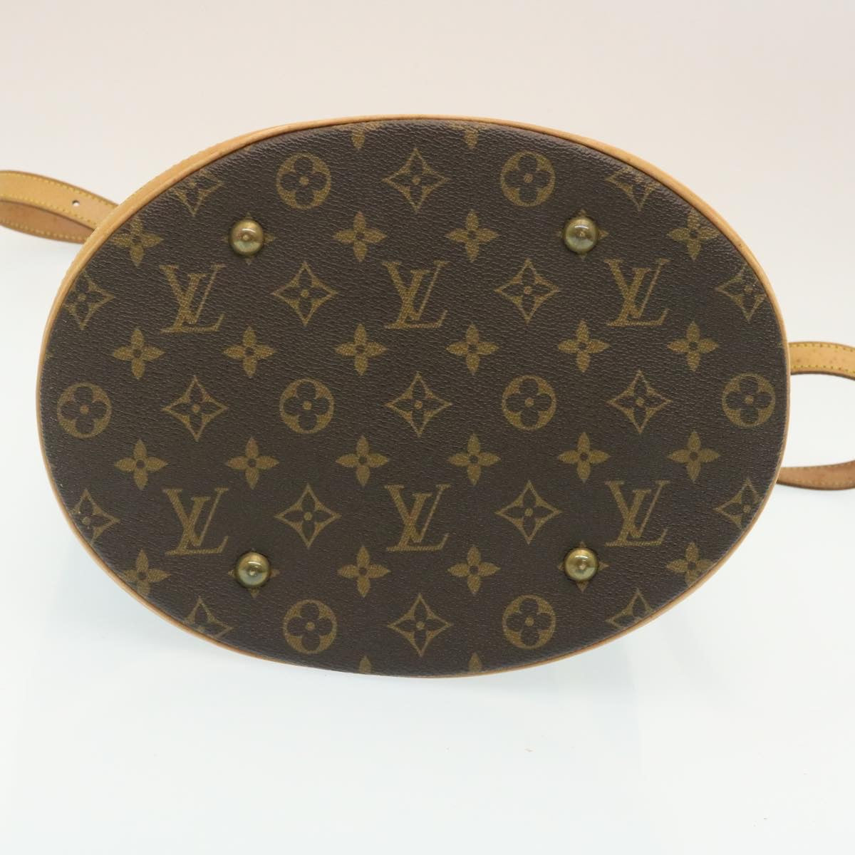 LOUIS VUITTON Monogram Bucket GM Shoulder Bag bs465 LV ac564