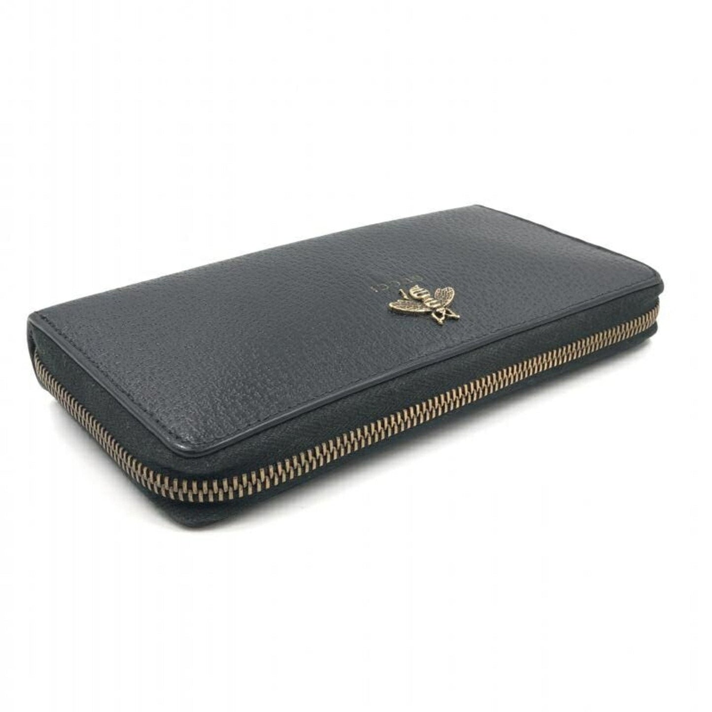 Luxury Gucci Trending 2025 Animalier  Leather Wallet  ()