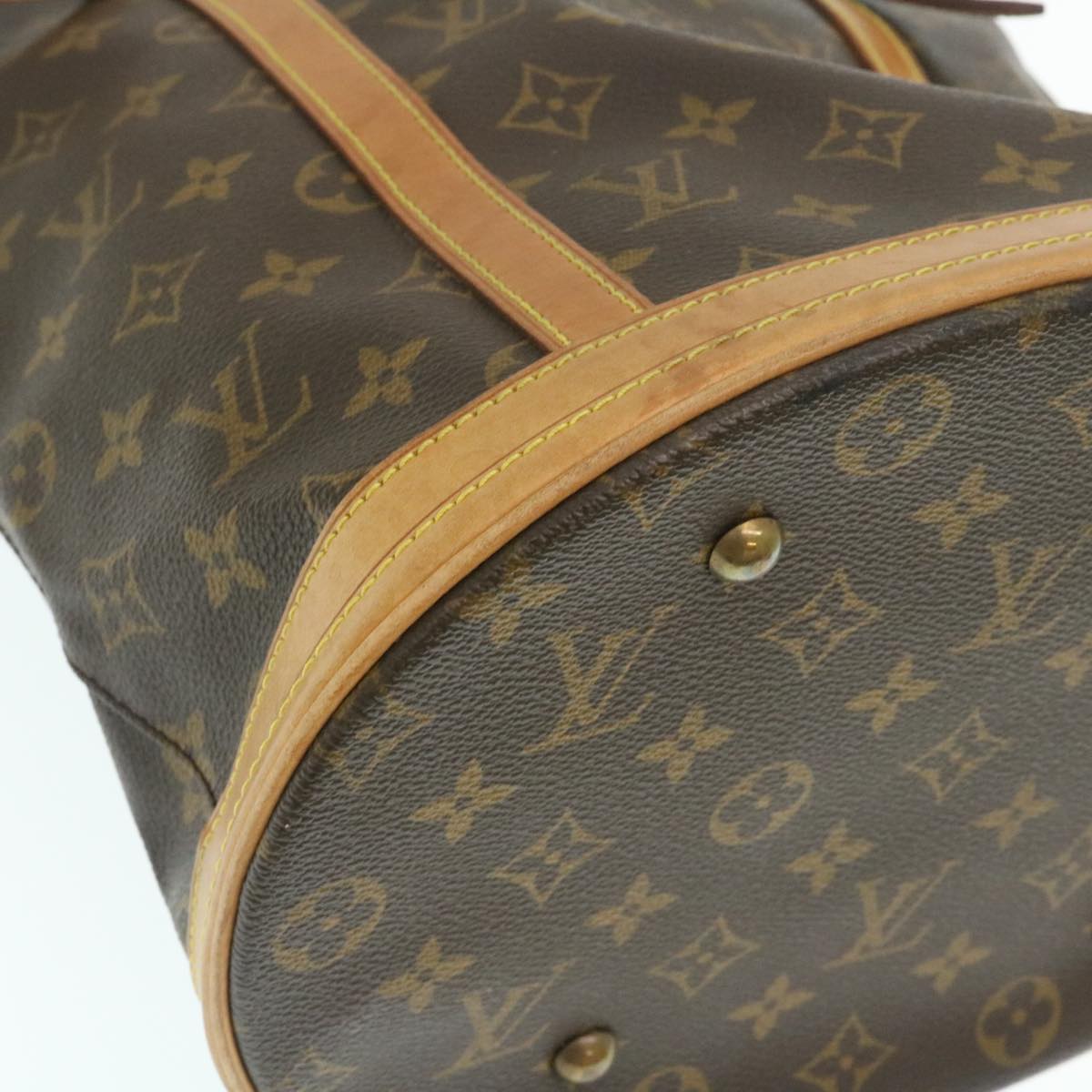 LOUIS VUITTON Monogram Bucket GM Shoulder Bag M42236 LV ac641