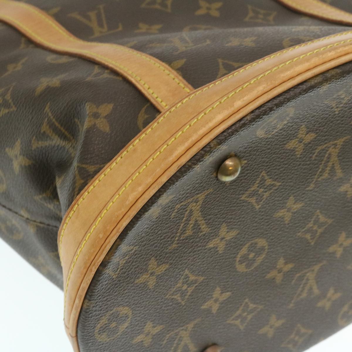 LOUIS VUITTON Monogram Bucket GM Shoulder Bag M42236 LV ac641