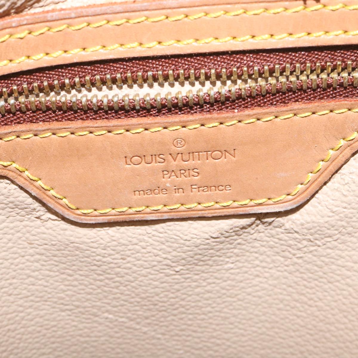 LOUIS VUITTON Monogram Bucket GM Shoulder Bag M42236 LV ac641
